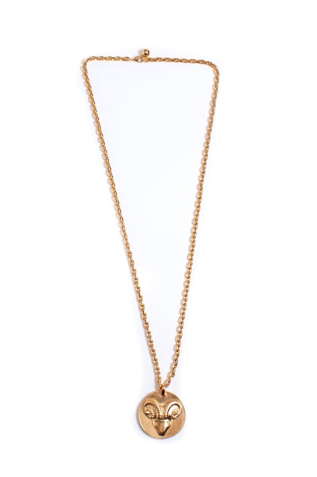 Blumarine guldfärgad Vädursmynthalsband - Image 3
