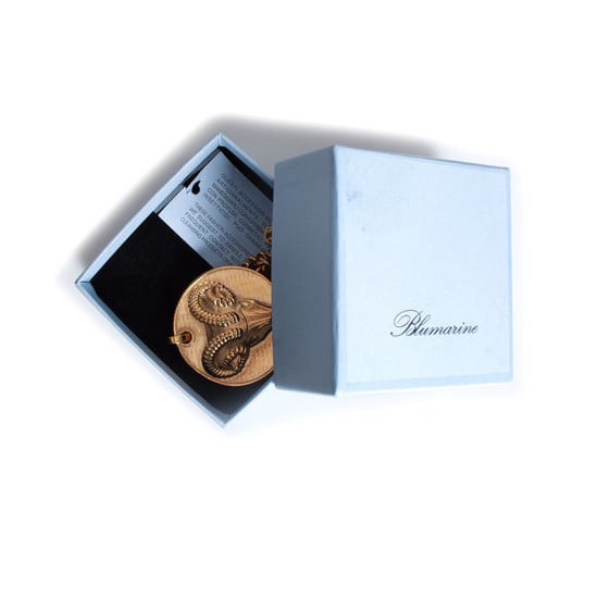 Blumarine guldfärgad Vädursmynthalsband - Image 6