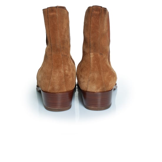 Celine Camarque western Chelsea-stövlar i konjak - Image 5