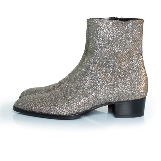 Saint Laurent Glitter Wyatt stövlar Viper Night fw16 - Image 2