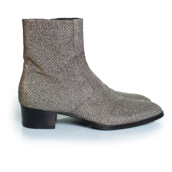 Saint Laurent Glitter Wyatt stövlar Viper Night fw16 - Image 4