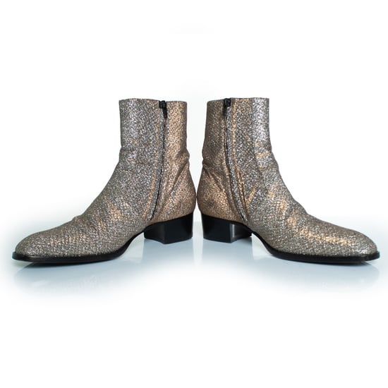 Saint Laurent Glitter Wyatt stövlar Viper Night fw16 - Image 6