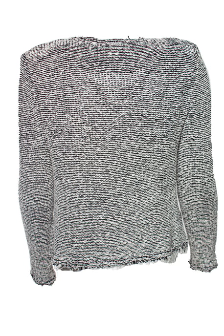 IRO svartvit vävd kavaj - Image 3
