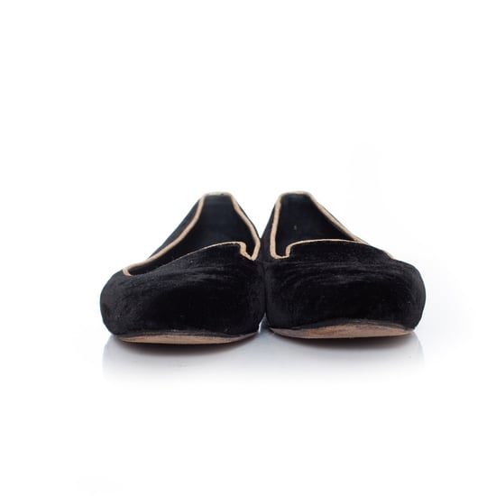 Dolce & Gabbana – Svarta loafers i sammet - Image 6