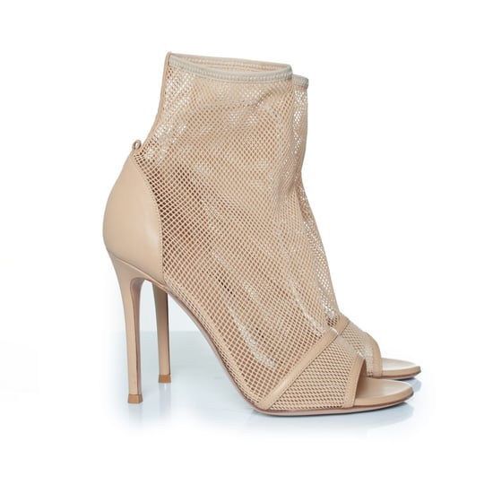 Gianvito Rossi nätsocka stövlar i beige - Image 3