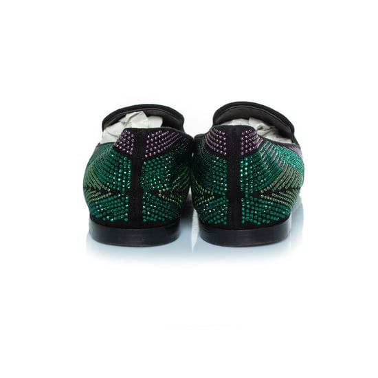 Giuseppe Zanotti loafers med strass - Image 3