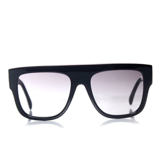 Azzedine Alaia Black rectangular gradient sunglasses - Image 2
