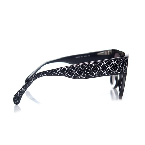 Azzedine Alaia Black rectangular gradient sunglasses - Image 3