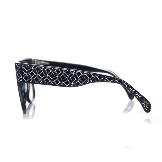 Azzedine Alaia Black rectangular gradient sunglasses - Image 5