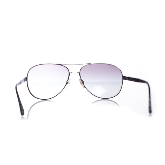Chanel Aviator zonnebril in het zwart - Image 4