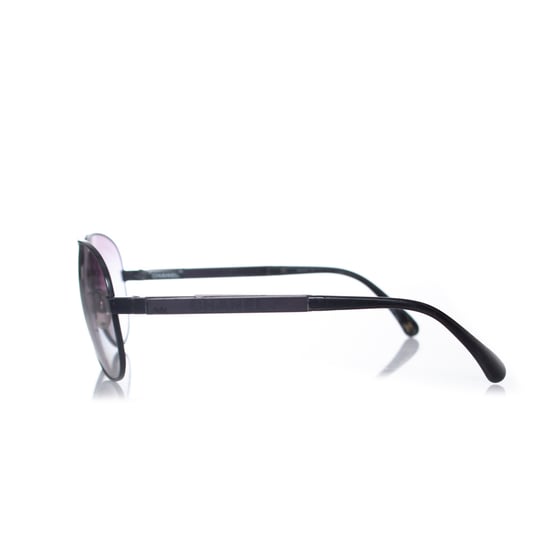 Chanel Aviator zonnebril in het zwart - Image 5