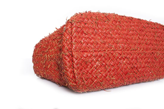 Bottega Veneta Rode cabas-tas met etui. - Image 6