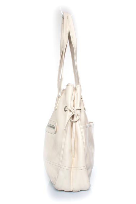 Hogan witte leren shopper - Image 5