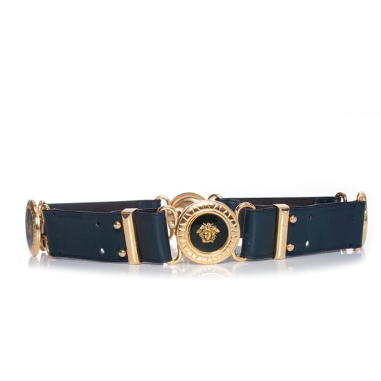 Gianni Versace couture Blauwe tailleriem - Image 6