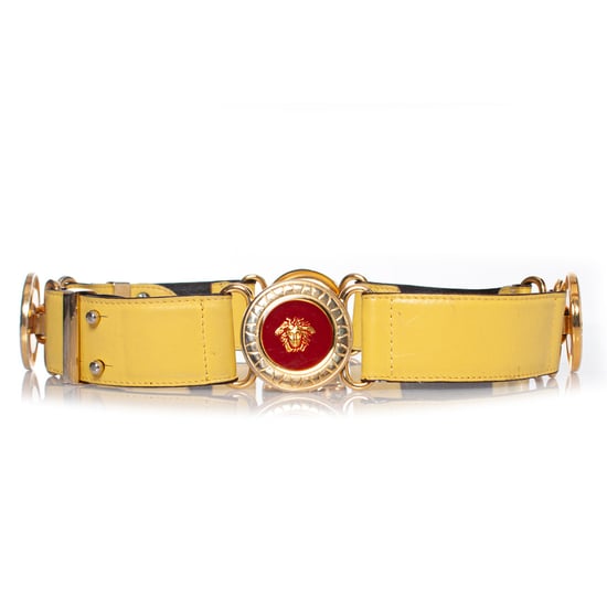 Gianni Versace Medusa midjebälte i läder - Image 2