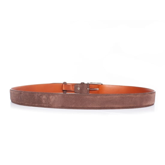 Santoni bruine suède riem - Image 2