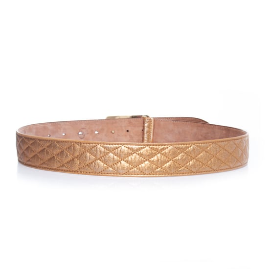 Dolce & Gabbana Gouden leren gewatteerde riem - Image 2