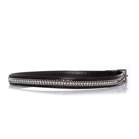 Gianni Versace lackbälte med strass - Image 4