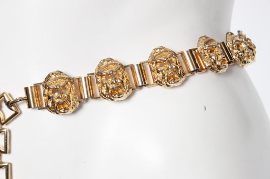 Gianni Versace guldfärgad kedjeteaterbälte - Image 4