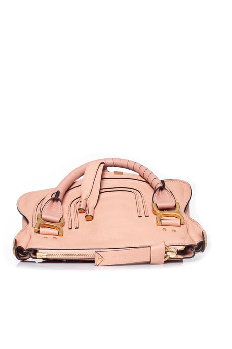 Chloe Small leather Marcie Bag in Fallow pink - Image 6