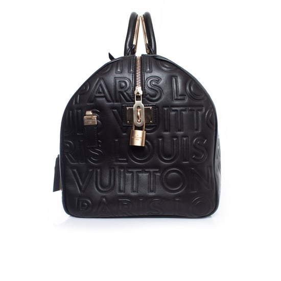 Louis Vuitton Calfskin embossed speedy cube - Image 2