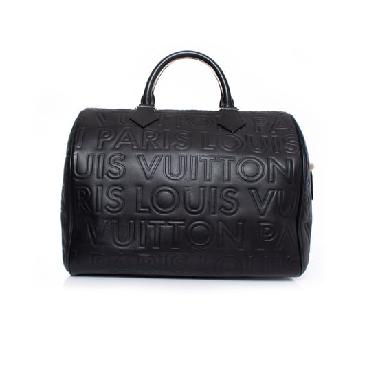 Louis Vuitton Calfskin embossed speedy cube - Image 3