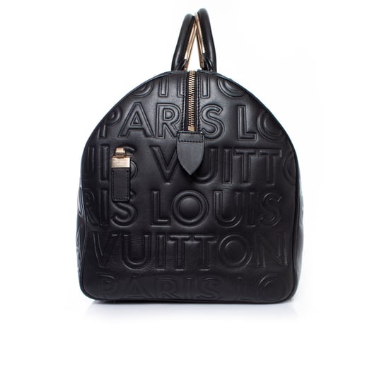 Louis Vuitton Calfskin embossed speedy cube - Image 4