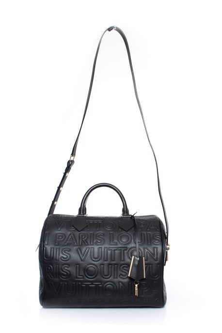 Louis Vuitton Calfskin embossed speedy cube - Image 5