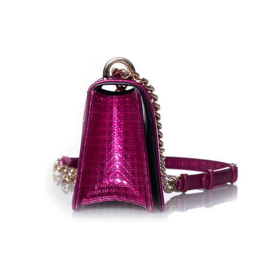 Christian Dior Metallic Diorama flap bag - Image 6