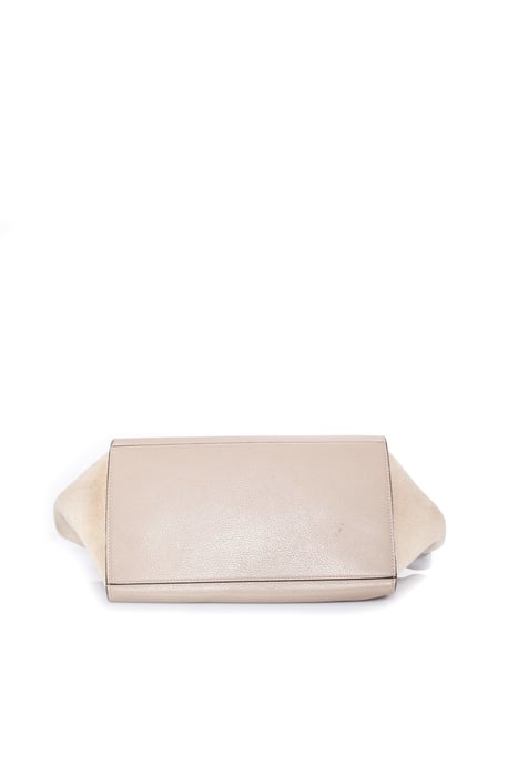 Celine Trapeze-väska i beige. - Image 4