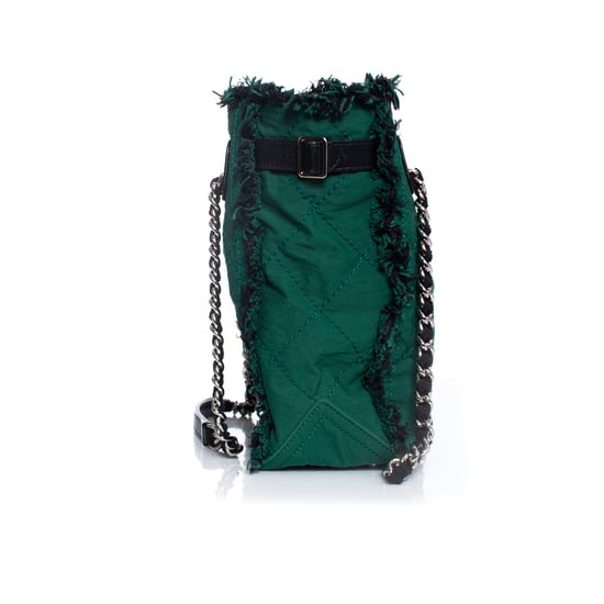 Chanel Groene gewatteerde canvas tas - Image 4