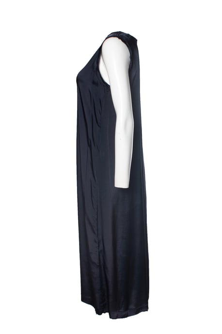 JIL SANDER blue dress with raw edges - Image 2