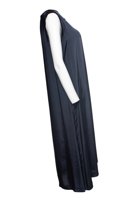 JIL SANDER blue dress with raw edges - Image 4