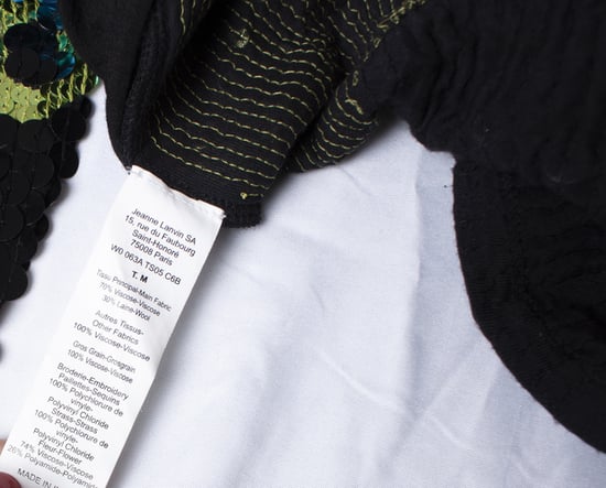 Lanvin-klänning med paljetter och blommor - Image 6