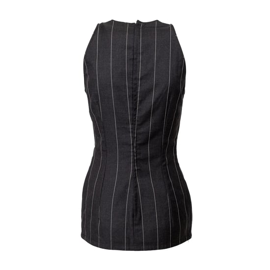 Gianni Versace Pinstripe Mini Dress - '90s - Image 3