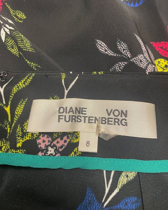 Diane Von Furstenberg Blommigt Set i Flerfärgad Viskos - Image 2