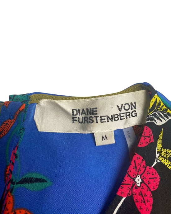 Diane Von Furstenberg Blommigt Set i Flerfärgad Viskos - Image 3
