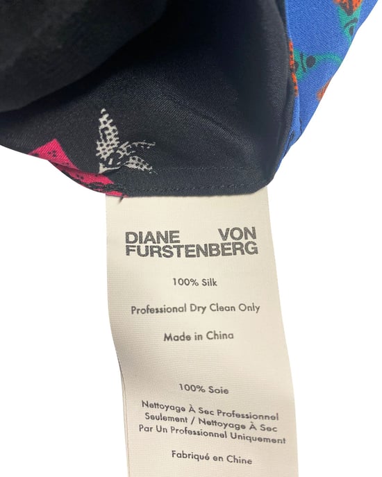 Diane Von Furstenberg Blommigt Set i Flerfärgad Viskos - Image 4