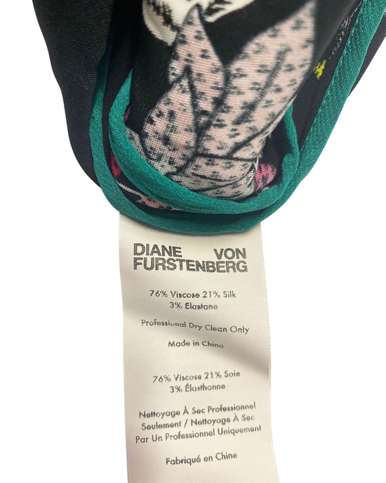 Diane Von Furstenberg Blommigt Set i Flerfärgad Viskos - Image 5