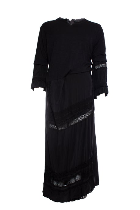 Comme des garçons asymmetrisk maxiklänning - Image 1