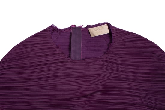 Lanvin klänning på catwalken i lila - Image 5