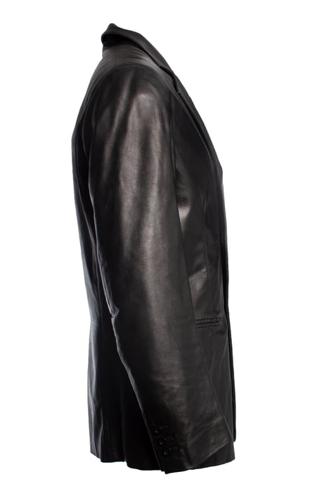 Emporio Armani Leather blazer - Image 3