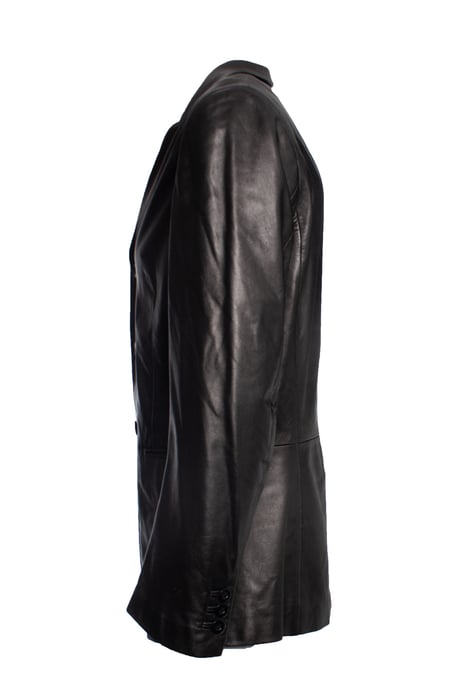 Emporio Armani Leather blazer - Image 4