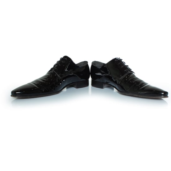 Dsquared2 – Svarta skor med snörning i lackskinn - Image 6