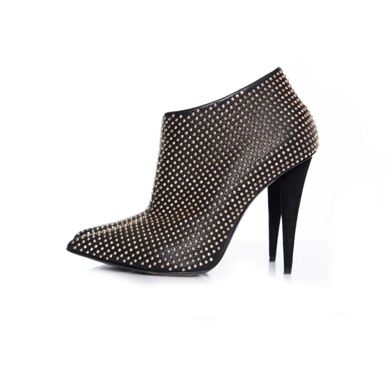 Giuseppe Zanotti svarta ankelstövlar med nitar. - Image 2