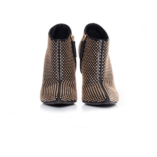 Giuseppe Zanotti svarta ankelstövlar med nitar. - Image 3