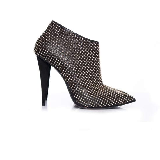 Giuseppe Zanotti svarta ankelstövlar med nitar. - Image 4