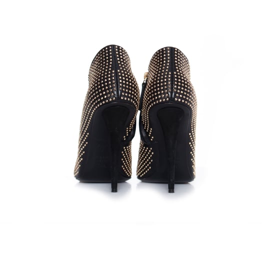 Giuseppe Zanotti svarta ankelstövlar med nitar. - Image 5