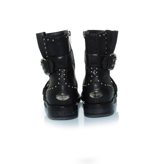 Jimmy Choo Blyss läderstövlar med nitar - Image 3
