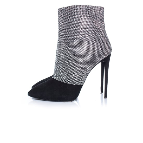 Giuseppe Zanotti ankelboots med kristallmesh - Image 2